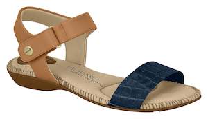 Modare 7025.350 Women Fashion Sandal in Navy Camel