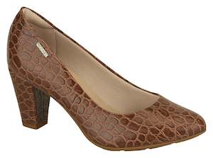 Croco: Modare 7305.100 Women Fashion Comfortable Innersole Shoe Croco Brown