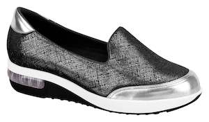Modare: Modare 7320.101 Women Fashion Sports With Tech Gel Technology in Black & Silver