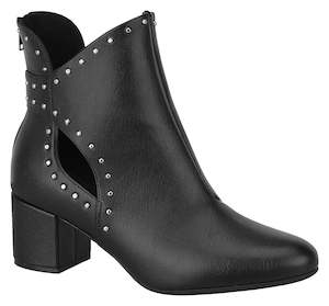 Modare: Modare 3067.105 Women Fashion Comfortable Ankle Boot Mid Heel in Black