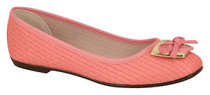 Moleca: Moleca 5255.635 Women Fashion Flats in Coral Neo