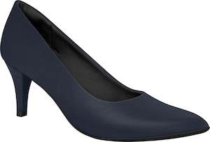 Navy: Piccadilly 745035 Women Fashion Business Classic Scarpine Heel in Navy