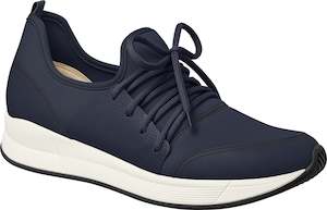 Navy: Piccadilly Ref 973027 Women Comfortable Sneaker Elastic Navy