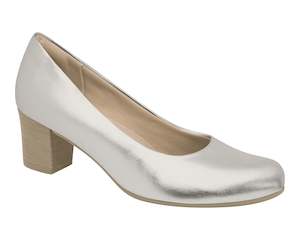 Piccadilly Ref: 110072-3213 Silver Prata Color Business Court Shoe with Medium H&hellip;