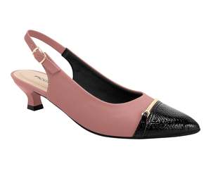 Manual New Collection: the Piccadilly Ref 740015 Rose Slingback Pointed Toe: an iconic blend of luxury and comfort crafted with innovative materials