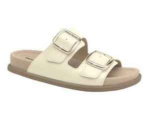 Piccadilly Women's Plantar Fasciitis Therapy Slippers - Off White (Ref: 477010-01)