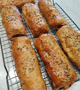 Products: Pork sausage rolls - Pick up after 9.30AM only - Breadhead