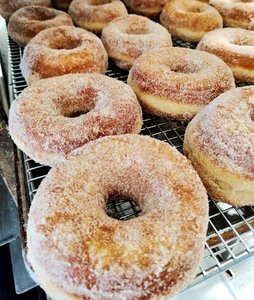 Products: Cinnamon donut - Wednesday & Saturday only. Pick up after 10Am. - Breadhead