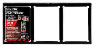ACC 35pt Ultra Pro One Touch Three Card Magnetic U.V