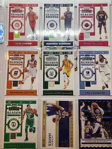 #001 19-20 Contenders 9 4 $9