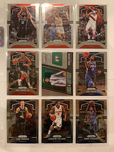 9 For 18 Nba: #018 19-20 Prizm 9 4 $18