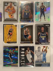 9 For 27 Nba: #020 Denver Nuggets Rookie Mixed Lot 9 4 $27
