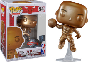 Collectables: NBA - Michael Jordan Bronzed Pop! Vinyl Figure