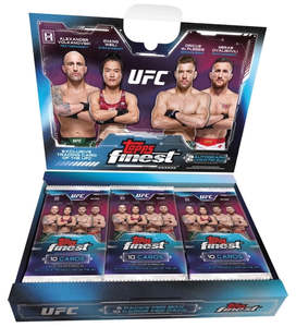 Ufc And Wwe: 2025 Topps Finest UFC Hobby Box