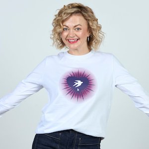 Hailwood Long Sleeve Tee - Breast Cancer CURE