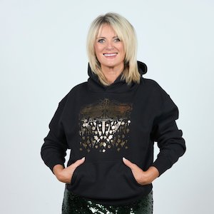 Products: Trelise Cooper Dragonfly Hoodie - Breast Cancer CURE