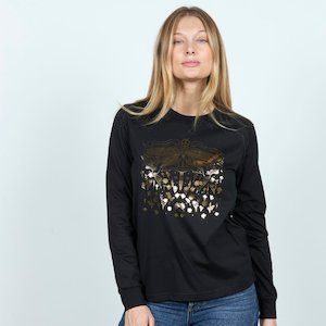 Products: Trelise Cooper Dragonfly Long Sleeve Tee - Breast Cancer CURE