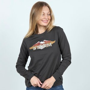 Storm Long Sleeve Tee - Breast Cancer CURE