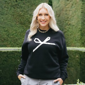 Products: MOOCHI Crew Sweatshirt - Breast Cancer CURE