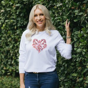 KATHRYN WILSON Long Sleeve Tee - Breast Cancer CURE
