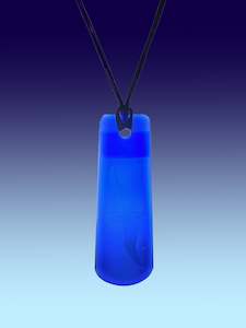 Cobalt Blue Albatros Bottleneck Pendant