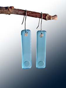 Signature Earrings in Bombay Blue