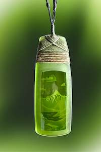 Green Landscape Pendant