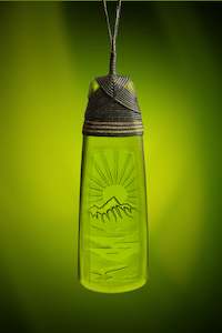 Men: Warm Green Sunburst Pendant