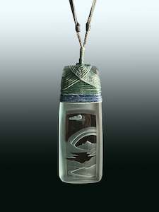 Men: Rainbow Landscape Pendant