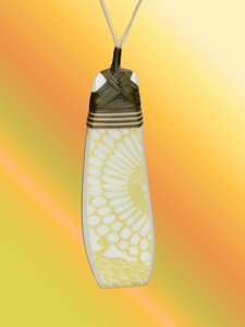 Crown Lynn Pirouette Pendant