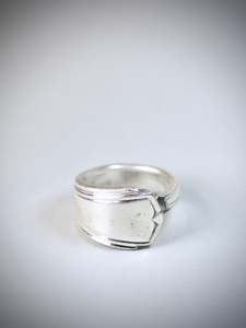 Men: Art Deco Ring, X Large