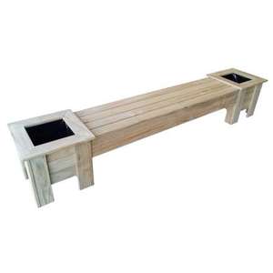 Products: Planter Boxes & Seat Combo - 2700 long