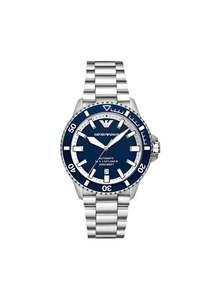 Emporio Armani: Emporio Armani - Sea Explorer Automatic Stainless Steel Watch