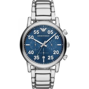 Emporio Armani: Emporio Armani Blue Dial Mens Watch - AR11132