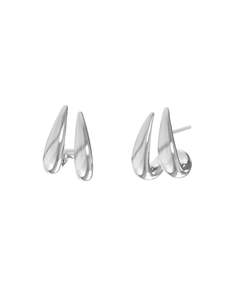 Edblad Jewellery: Edblad - Spire Hoops Large Steel