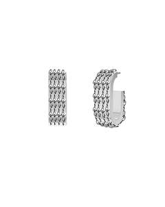 Edblad Jewellery: Edblad - Rays Hoops Large Steel