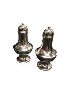 Royal Selangor Pewter - Salt & Pepper Shakers pair