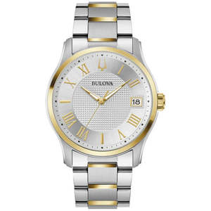 Bulova: Bulova - Gents Two Tone Steel Watch
