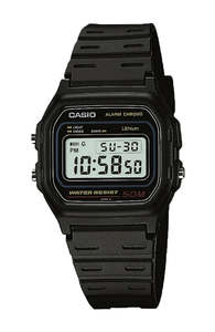Casio: Casio - Digital Black Resin Band