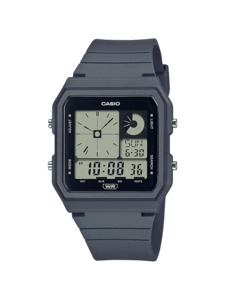 Casio: Casio - Digital Playful Led Alarm Black Resin