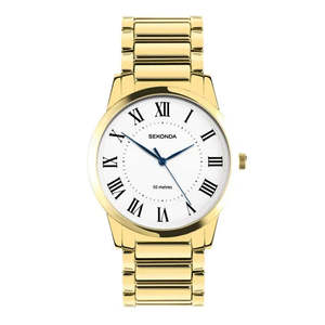 Sekonda: Sekonda - Day 40mm Watch Gold