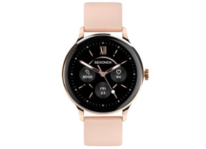 Sekonda: Sekonda - Smart Flex + Black Dial With Pink Strap