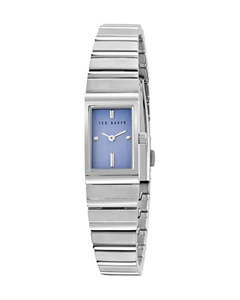 Ted Baker: Ted Baker - Lileey Blue Dial Silver Bracelet Watch