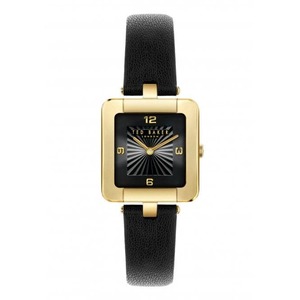 Ted Baker - Mayse Gold Black Vegan Leather