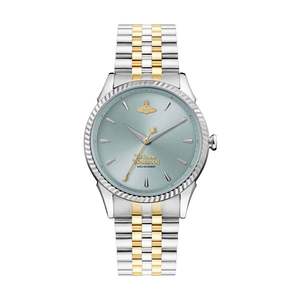 Vivienne Westwood - Seymore Blue Dial Two Tone Strap Watch