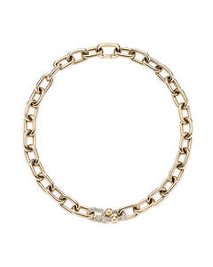 Furla Jewellery: Furla Jewellery - Mianuvola Gold Plated Necklace
