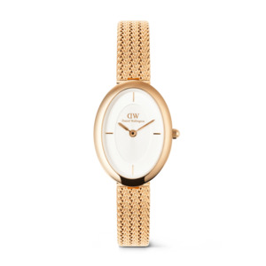 Daniel Wellington - Juliette Braided Mesh White Sunray Rose Gold