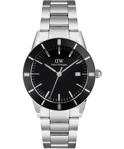 Daniel Wellington 1: Daniel Wellington - Index Bezel Full Black & Silver