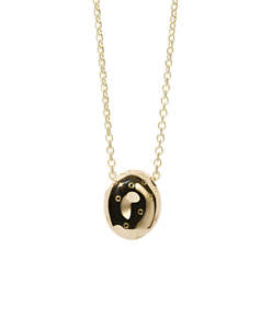 Meadowlark - Strawberry Necklace Small Gold Plated