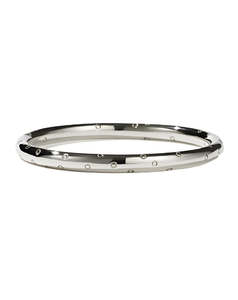 Meadowlark - Strawberry Bangle Sterling Silver